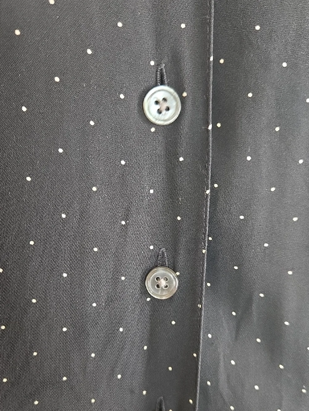 Ralph Lauren Silk Polka Dot Dress Midi Classic Preppy Petite 4P 90s Inspired - Picture 5 of 10